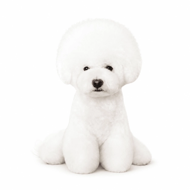 dog after grooming